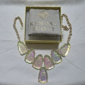 Kendra Scott Dichroic Glass Iridescent Harlow Texas Limited Edition